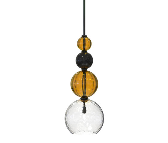 CARUSO Lámpara colgante de cristal de Murano | Lámparas de suspensión | Piumati
