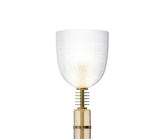 FALIER Lampe à pied en verre de Murano | Luminaires sur pied | Piumati