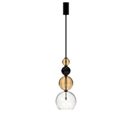 CARUSO Lámpara colgante de cristal de Murano | Lámparas de suspensión | Piumati