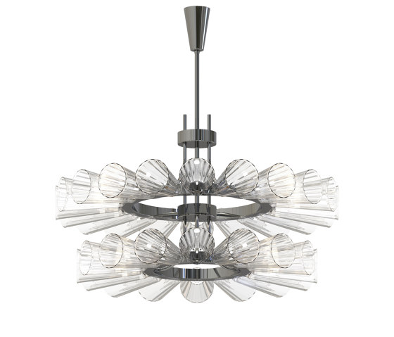 FOSCARINI II Chandelier en verre de Murano | Suspensions | Piumati