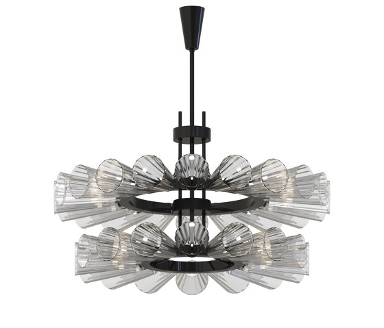 FOSCARINI II Chandelier en verre de Murano | Suspensions | Piumati