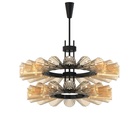 FOSCARINI II Chandelier en verre de Murano | Suspensions | Piumati