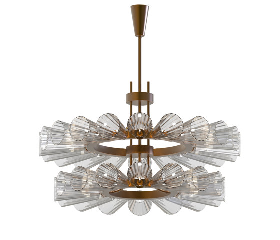 FOSCARINI II Chandelier en verre de Murano | Suspensions | Piumati