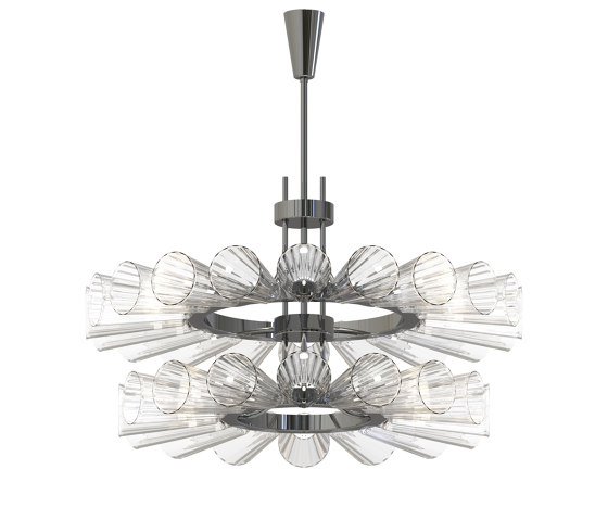 FOSCARINI II Murano Glass Chandelier | Suspended lights | Piumati