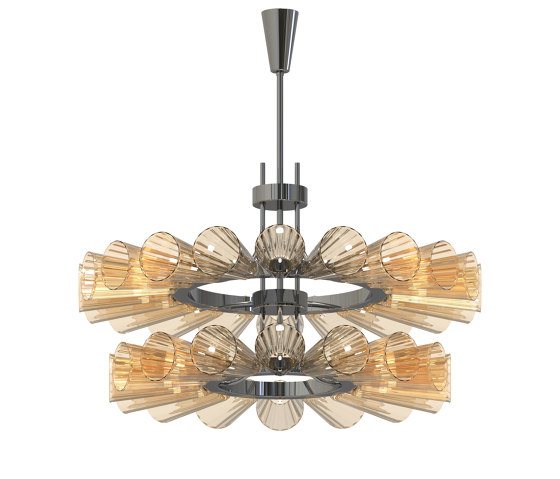 FOSCARINI II Murano Glass Chandelier | Suspended lights | Piumati