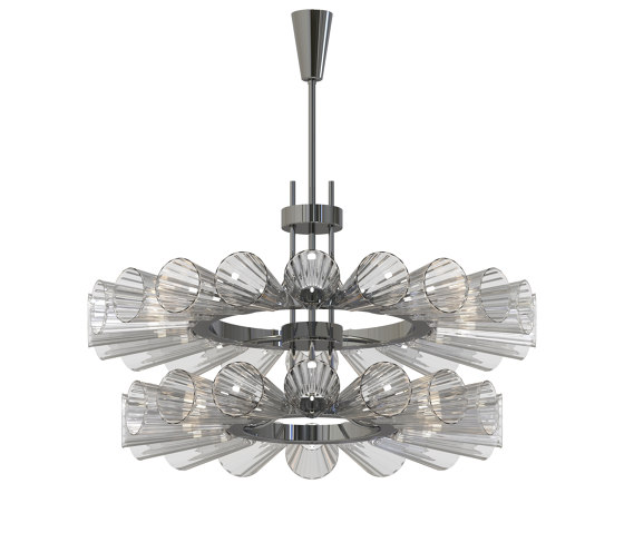 FOSCARINI II Chandelier en verre de Murano | Suspensions | Piumati