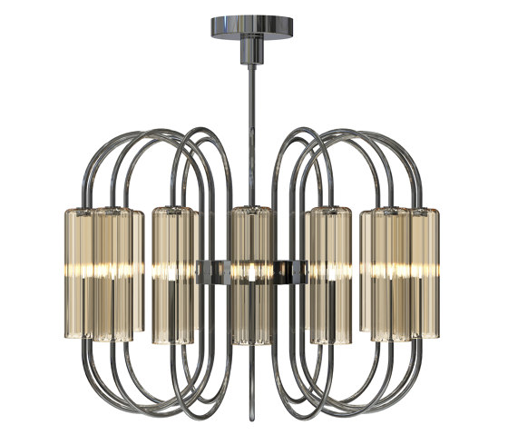 GRIMANI Murano Glass Chandelier | Suspended lights | Piumati