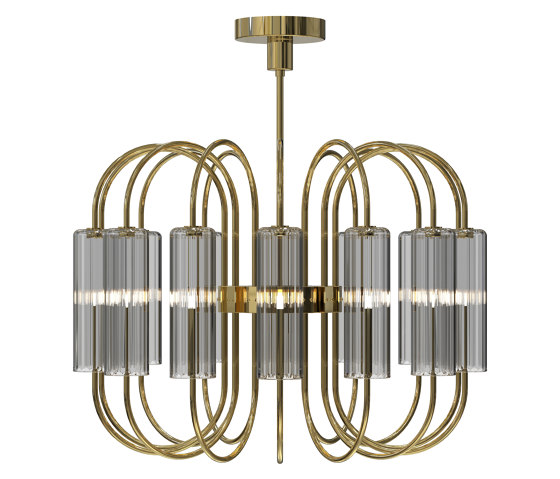 GRIMANI Murano Glass Chandelier | Suspended lights | Piumati