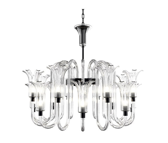 MICHELANGELO Lámpara de cristal de Murano | Lámparas de suspensión | Piumati