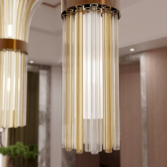 MODIGLIANI Murano Glass Pendant Light | Suspended lights | Piumati