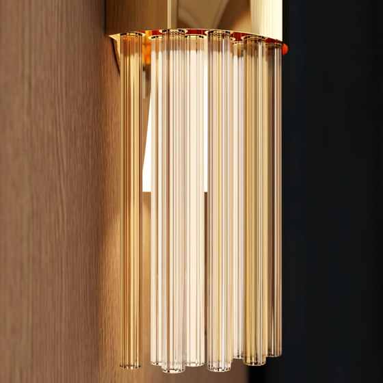 MODIGLIANI Aplique de cristal de Murano | Lámparas de pared | Piumati