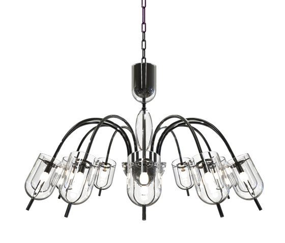 TINTORETTO Murano Glass Chandelier | Suspended lights | Piumati