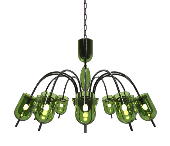 TINTORETTO Murano Glass Chandelier | Suspended lights | Piumati