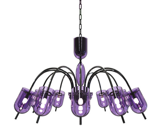 TINTORETTO Murano Glass Chandelier | Suspended lights | Piumati