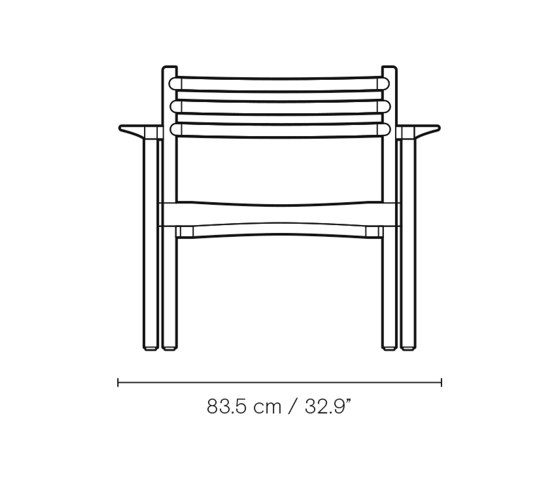 AH601 | Outdoor Lounge Chair | Sillones | Carl Hansen & Søn