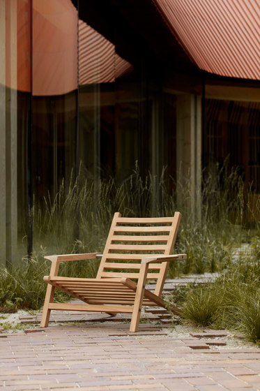 AH603 | Outdoor Deck Chair | Armchairs | Carl Hansen & Søn