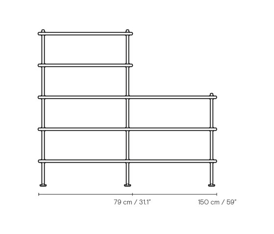 BM0253-2 | Shelving system | Estantería | Carl Hansen & Søn