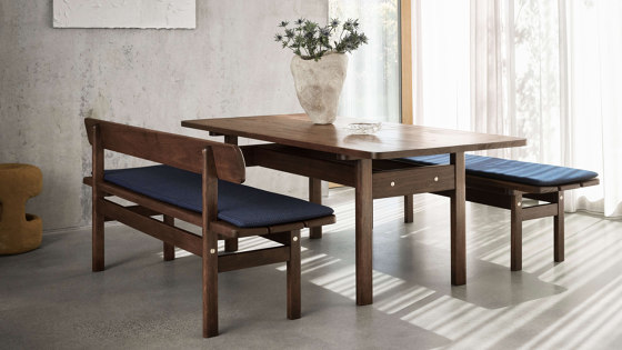 BM0699 | Asserbo Bench w/ Backrest | Bancs | Carl Hansen & Søn