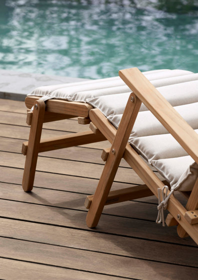 BM5565 | Deck Chair with Footrest | Fauteuils | Carl Hansen & Søn