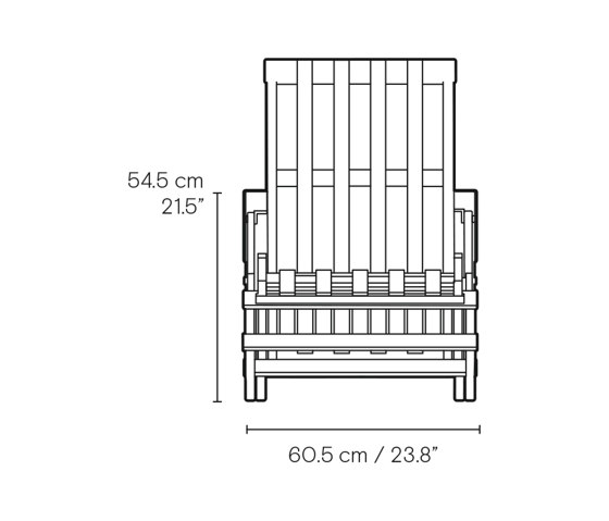 BM5565 | Deck Chair with Footrest | Fauteuils | Carl Hansen & Søn