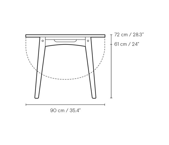 CH002 | Dining Table | Mesas comedor | Carl Hansen & Søn