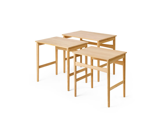 CH004 | Nesting Tables | Tavolini impilabili | Carl Hansen & Søn