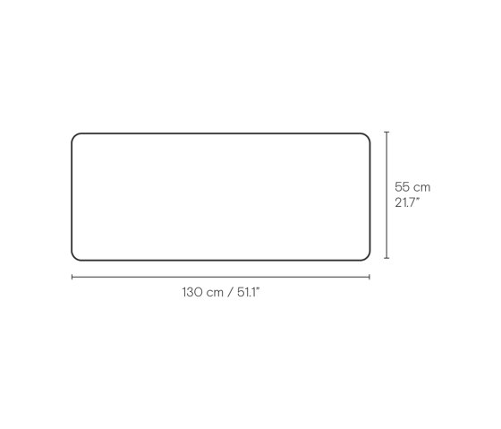 CH011 | Couchtische | 130x55 | Couchtische | Carl Hansen & Søn