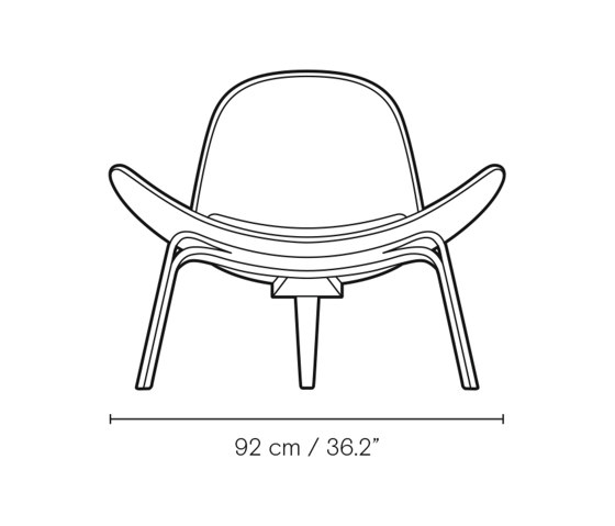 CH07 | Shell Chair | Poltrone | Carl Hansen & Søn