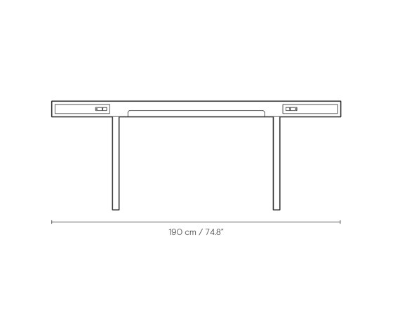 CH110 | Schreibtisch | Schreibtische | Carl Hansen & Søn