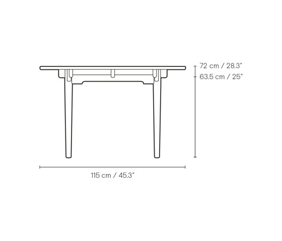 CH338 | Dining Table | Dining tables | Carl Hansen & Søn