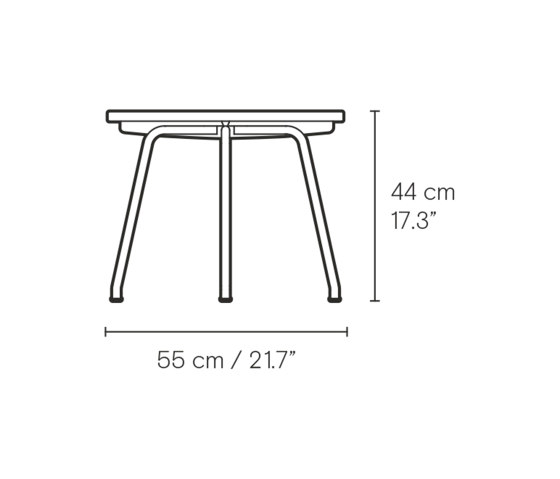 CH415 | Beistelltische | Ø55 | Beistelltische | Carl Hansen & Søn