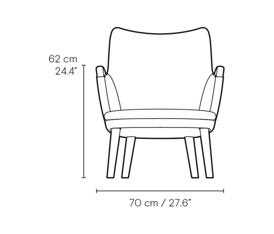 CH71 | Lounge Chair | Fauteuils | Carl Hansen & Søn