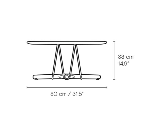 E020 | Embrace Table | Ø79,5 | Esstische | Carl Hansen & Søn