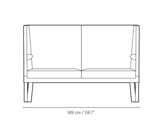 FH436 | Coupé Sofa | Canapés | Carl Hansen & Søn
