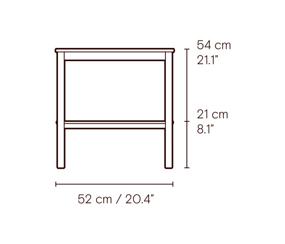 KK44860 | Beistelltisch | Couchtische | Carl Hansen & Søn