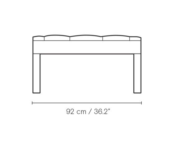 KK48651 | Addition Sofa | Pufs | Carl Hansen & Søn