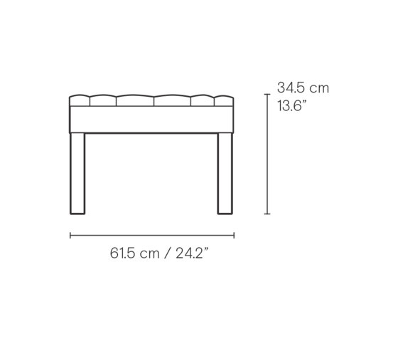 KK48651 | Addition Sofa | Pouf | Carl Hansen & Søn