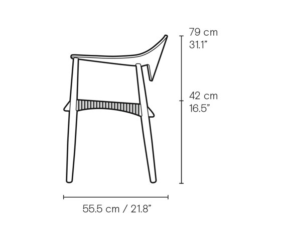 LM92C | Metropolitan Chair | Poltrone | Carl Hansen & Søn