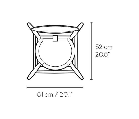 ND54 | High Chair | Seggioloni | Carl Hansen & Søn