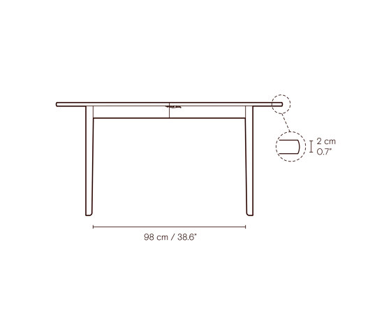 OW224 | Rungstedlund Dining Table | Esstische | Carl Hansen & Søn