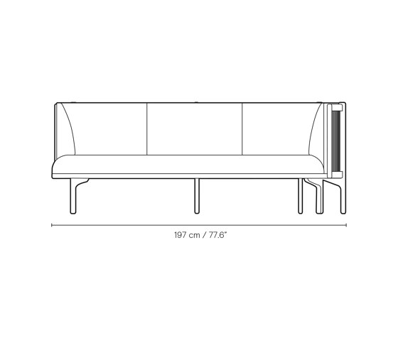 RF1903R | Sideways Sofa | Sofás | Carl Hansen & Søn