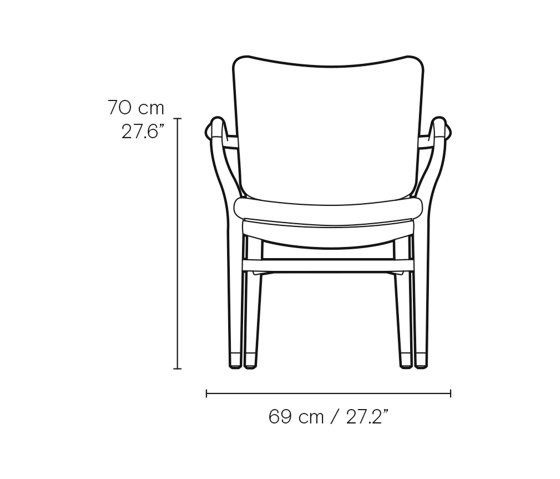 VLA61 | Monarch Chair | Stühle | Carl Hansen & Søn