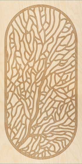 Coral | Holz Platten | Inkiostro Bianco
