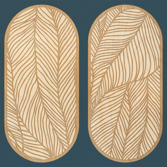 Leafage | Pannelli legno | Inkiostro Bianco