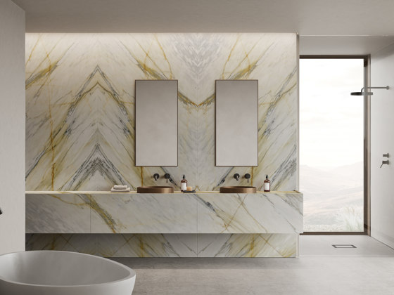 White natural stones | Calacatta Supreme | Dalles en pierre naturelle | Margraf