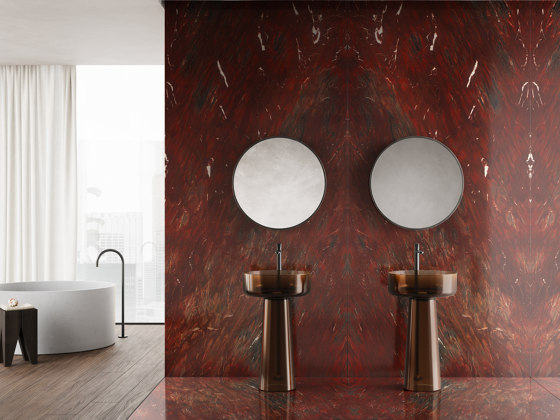 Red natural stones | Napoleon Bordeaux | Dalles en pierre naturelle | Margraf