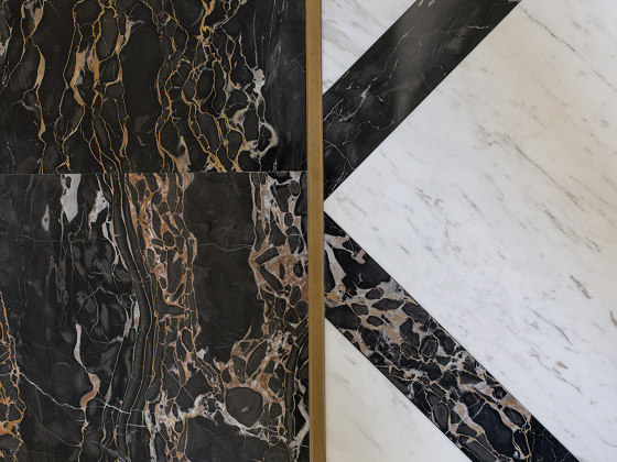 Black natural stones | Nero Portoro | Dalles en pierre naturelle | Margraf