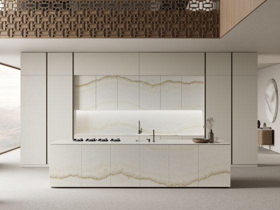 Beige natural stones | Onice Ivory | Naturstein Fliesen | Margraf