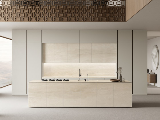 White natural stones | Travertino Bianco | Dalles en pierre naturelle | Margraf