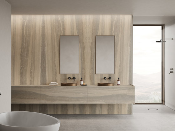 Beige natural stones | Travertino Silver | Dalles en pierre naturelle | Margraf